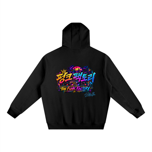 FUNK Fleeced High Neck Hoodie