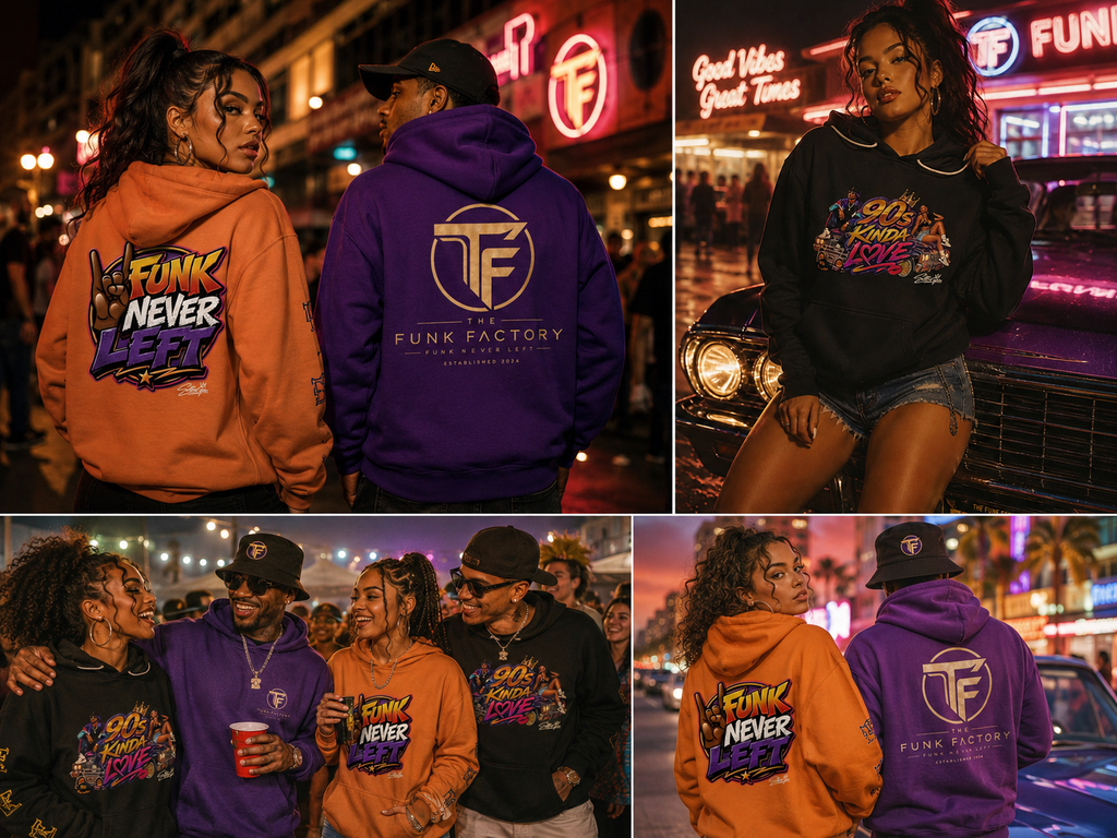 FUNK NEVER LEFT HOODIE