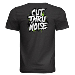 BLK HTHR TRIBLND - 3413C - BACK